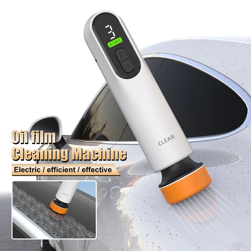 Multi-purpose Car Glass Oil Film Cleaner Electric Polisher Cordless Polishing Machine With Cleaning Glass Cleaner For Window