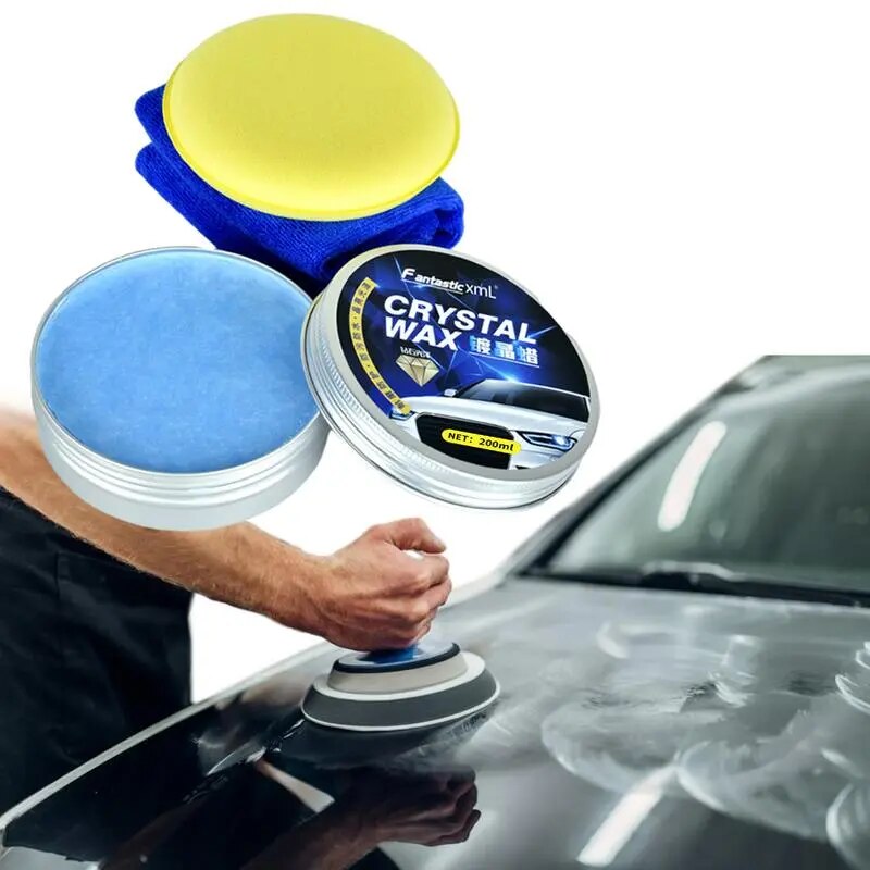 Plating Crystal Wax Plating Crystal Wax Waterless Wash & Wax Hydrophobic Top Coat Waterproof Polish & Polymer Paint Seal