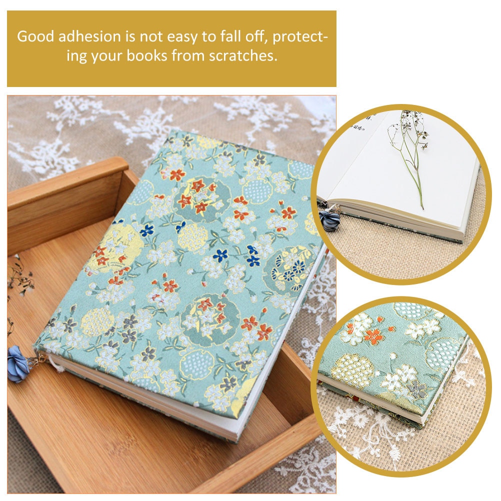 Decorative Decorative Book Sleeves For Student Handmade Cloth Book Travel Journal Protector Fashion Pouches Fabric Protective