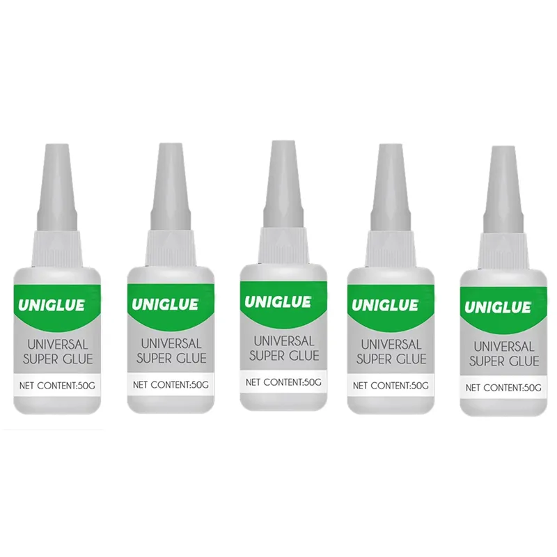 5X Uniglue Universal Strong Plastic Glue for Resin Ceramic Metal Glass