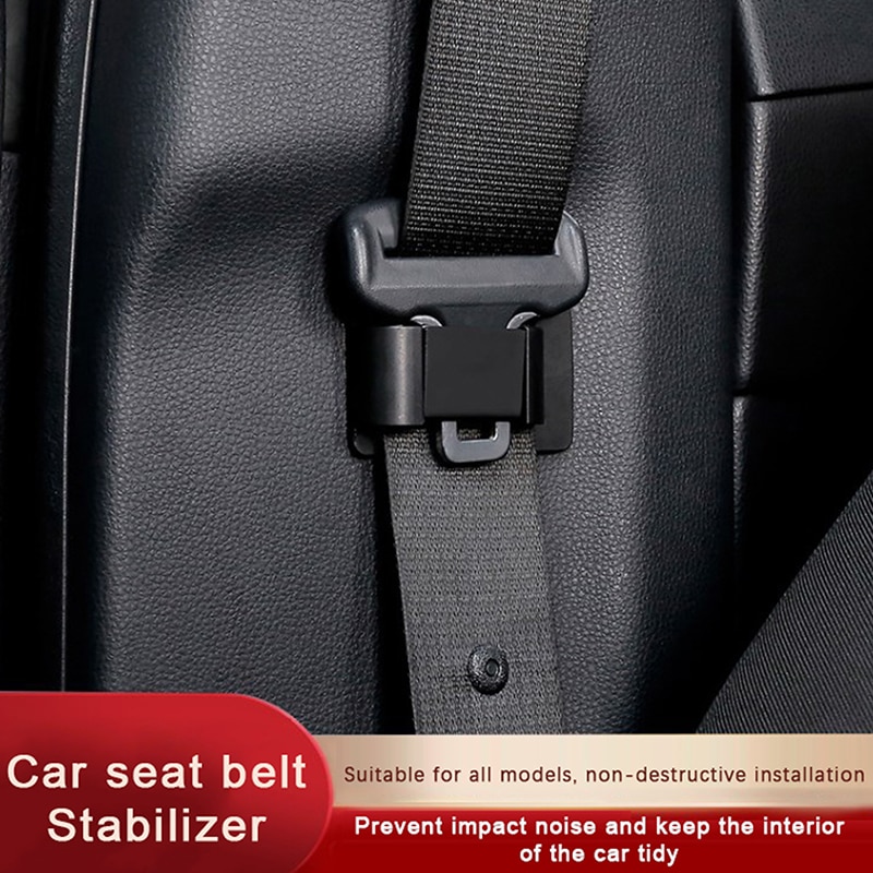 Car Interior Supplies Seat Belt Holder Stabilizer Universal Regulator Limiter Anti-abnormal Noise Accessories