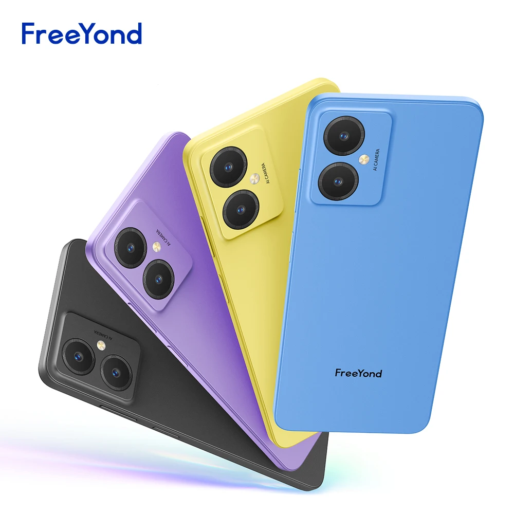 FreeYond F9S 64GB/128GB ROM 2+2GB Extended RAM 13MP AI Dual Rear Camera 6.6" HD+ Screen 5000mAh Android 13 Octa Core