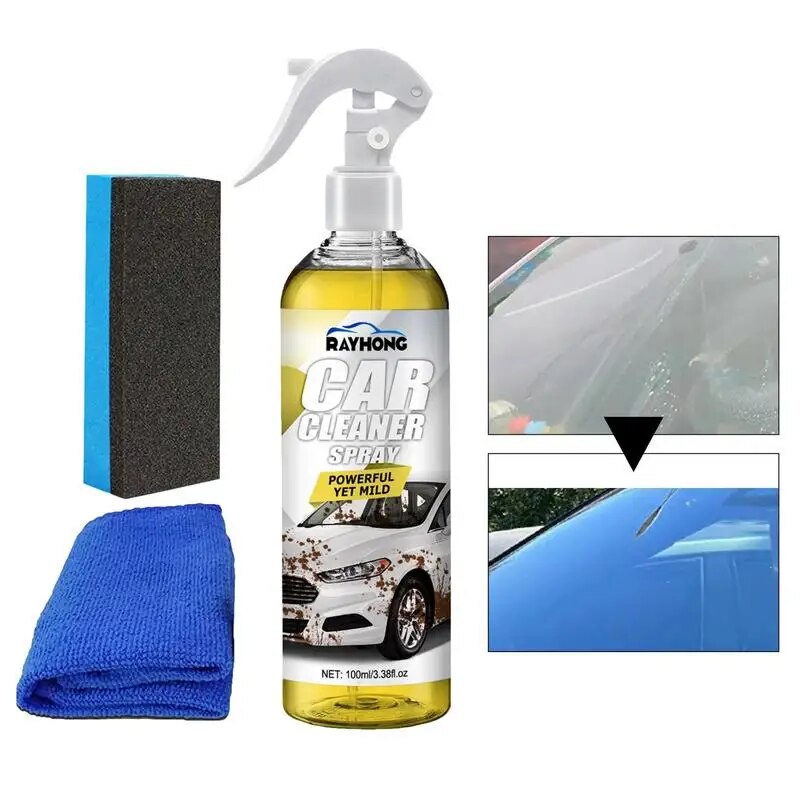 100ml Car Refurbishing Spray Retreading Agent Coating Protection Fluid Car Maintenance Auto Exterior Interior Cleaner