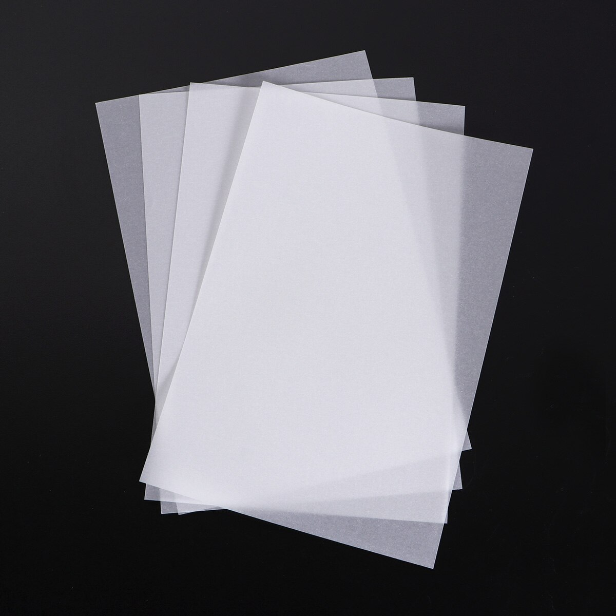 100pcs Tracing Paper A4 Size White Transfer Tracing Copy Paper Sketching Sulphite Paper for Marker Ink DIY Drawing White