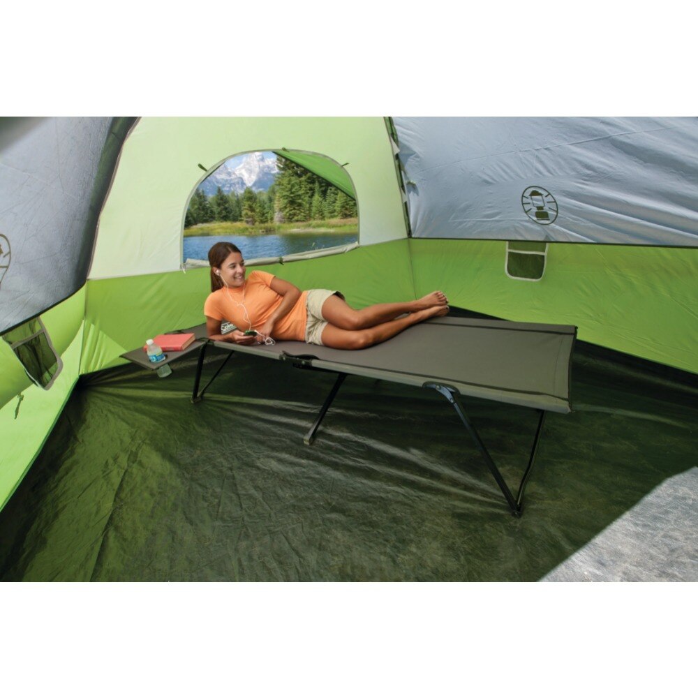 2023 New Coleman® Pack-Away® Camping Cot with Side Table