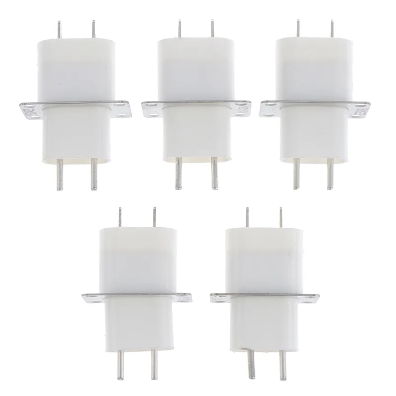5Pcs Electronic Microwave Oven Magnetron 4 Filament Pin Sockets Converter Home