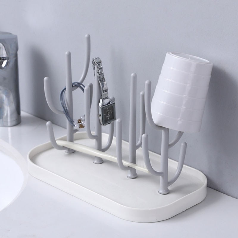 Baby Feeding Bottle Drain Rack, Nipple Feeding Cup Holder, Storage Drying Rack, Bottle Cleaning and Drying Machine