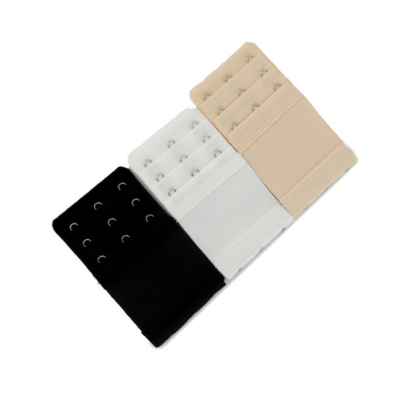 Women Adjustable Extender Strap Soft Comfortable Bra Hooks Solid Color Extension Buckle Clip On Strap Bra Belt Adding