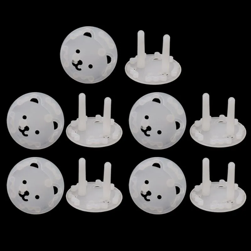 Outlet Plug Covers (10 Pack) Clear Child Proof Electrical Protector forBaby