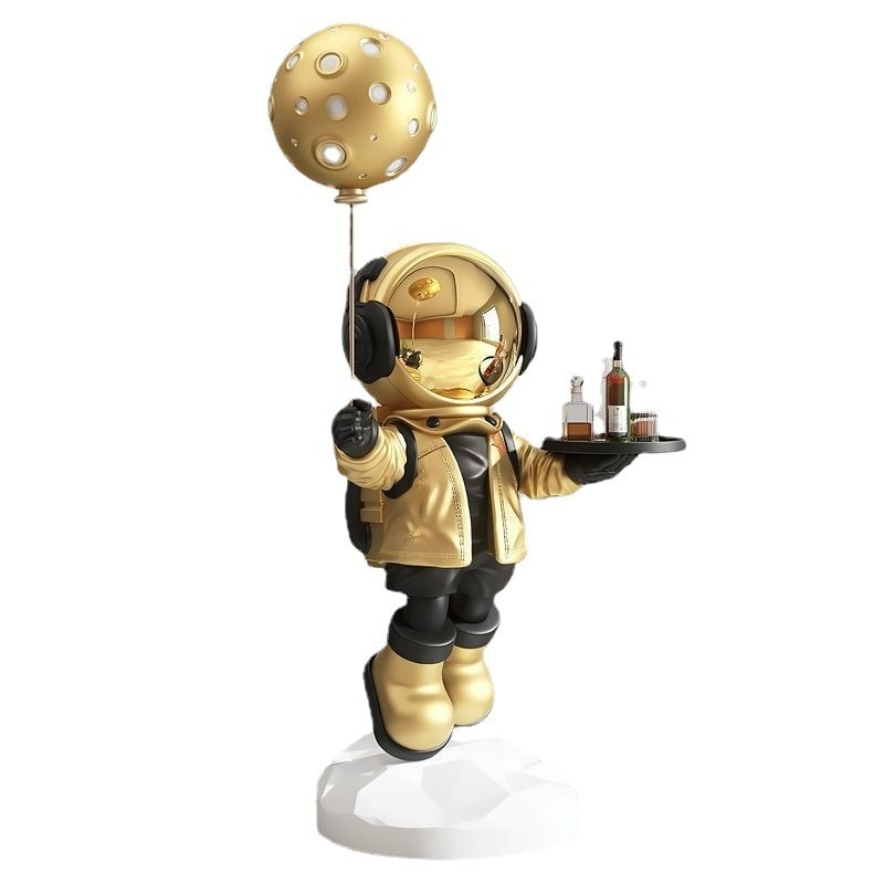 Tea Table Creative Astronaut Decoration Living Room Cafe Tables Housewarming Gift Nordic Luxury Coffee Tables Lounge Furniture