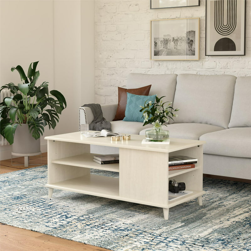 Coffee Table, Ivory Oak