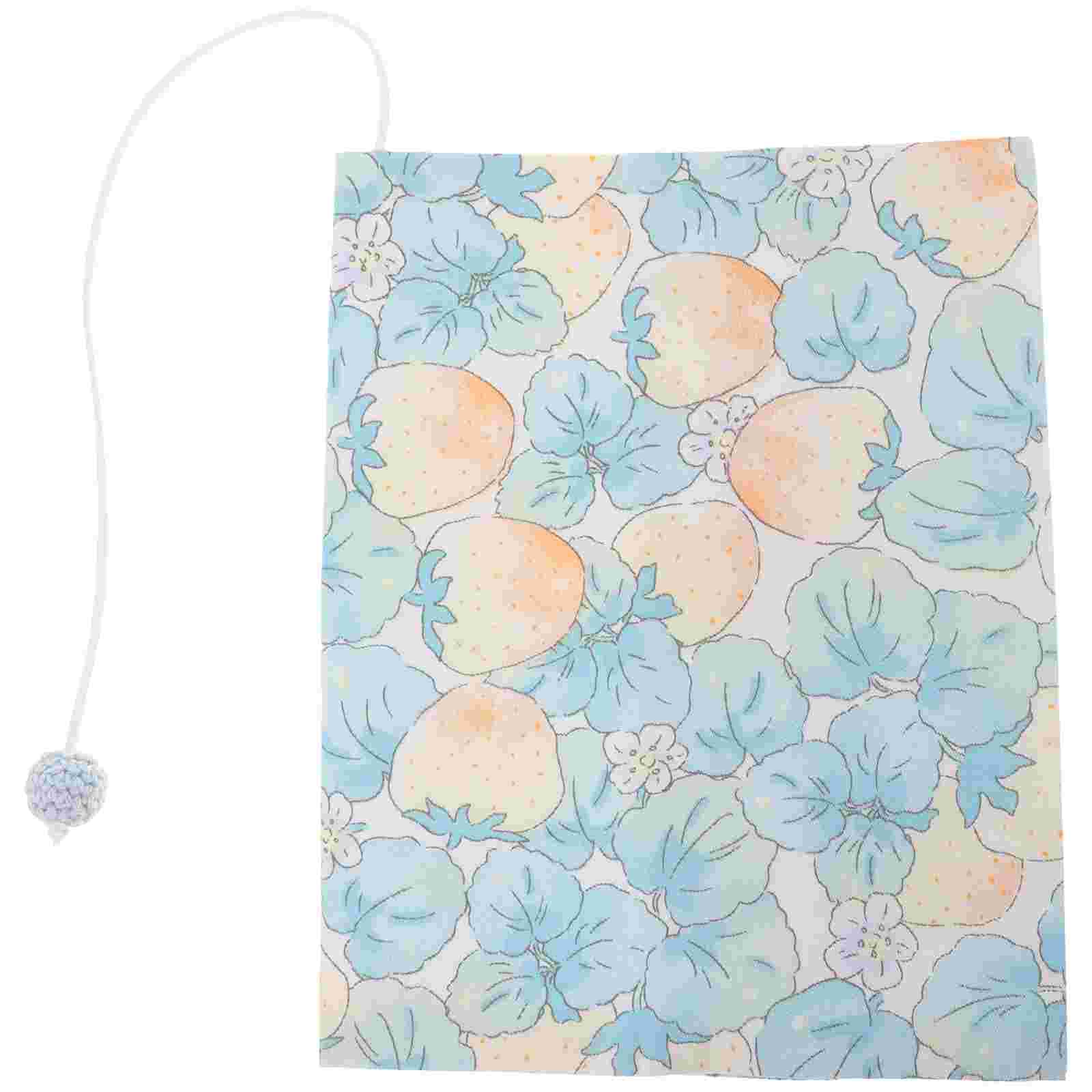 Flowers Decorations Students Cloth Anti-wear Sleeve Decor Practical Notebook Fabric Wear-resistant Protector Use