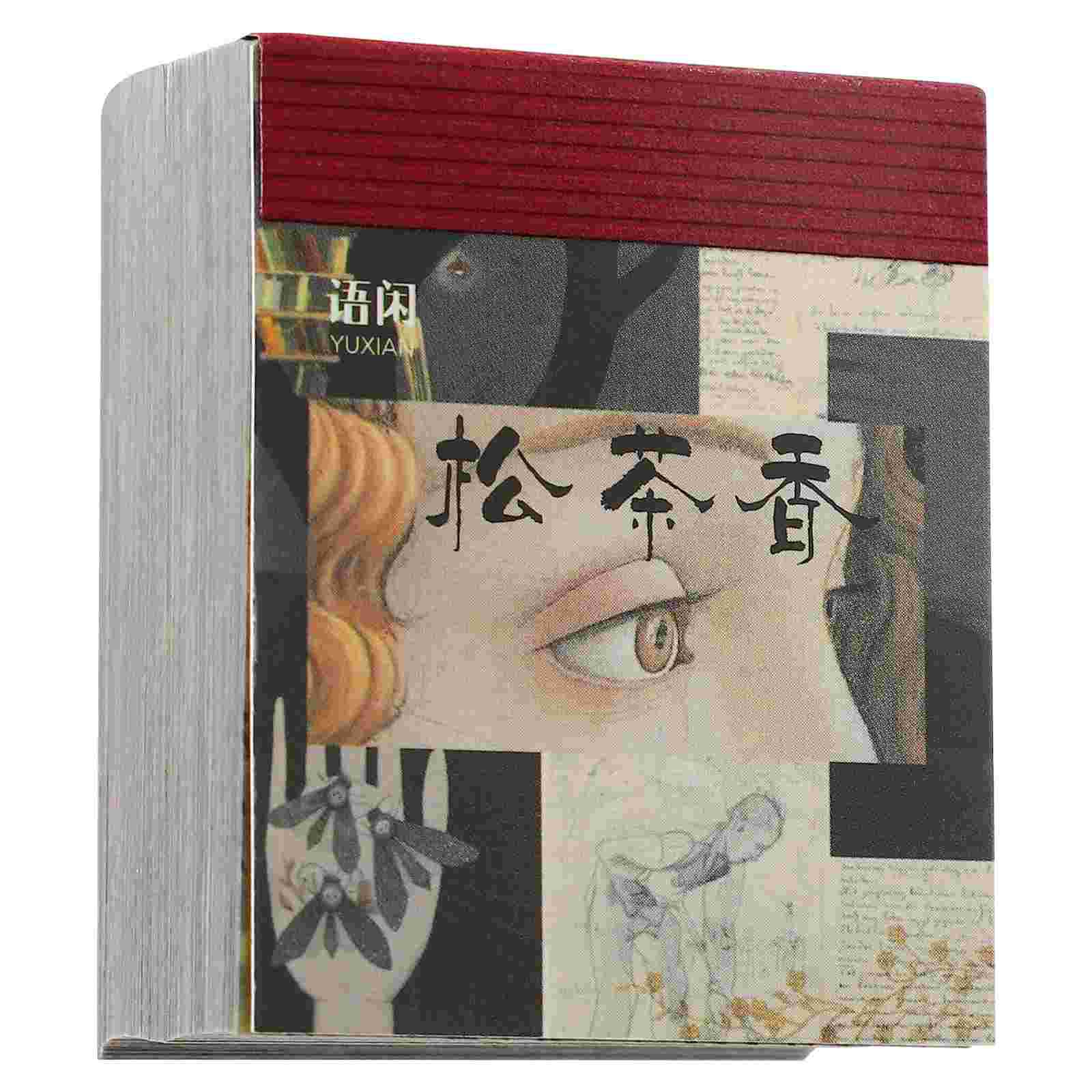365 Sheets Aesthetic Decorative Diy Craft Paper Material Book Vintage Paper Scrap Booking Stuff Scrapbooking Kit Junk