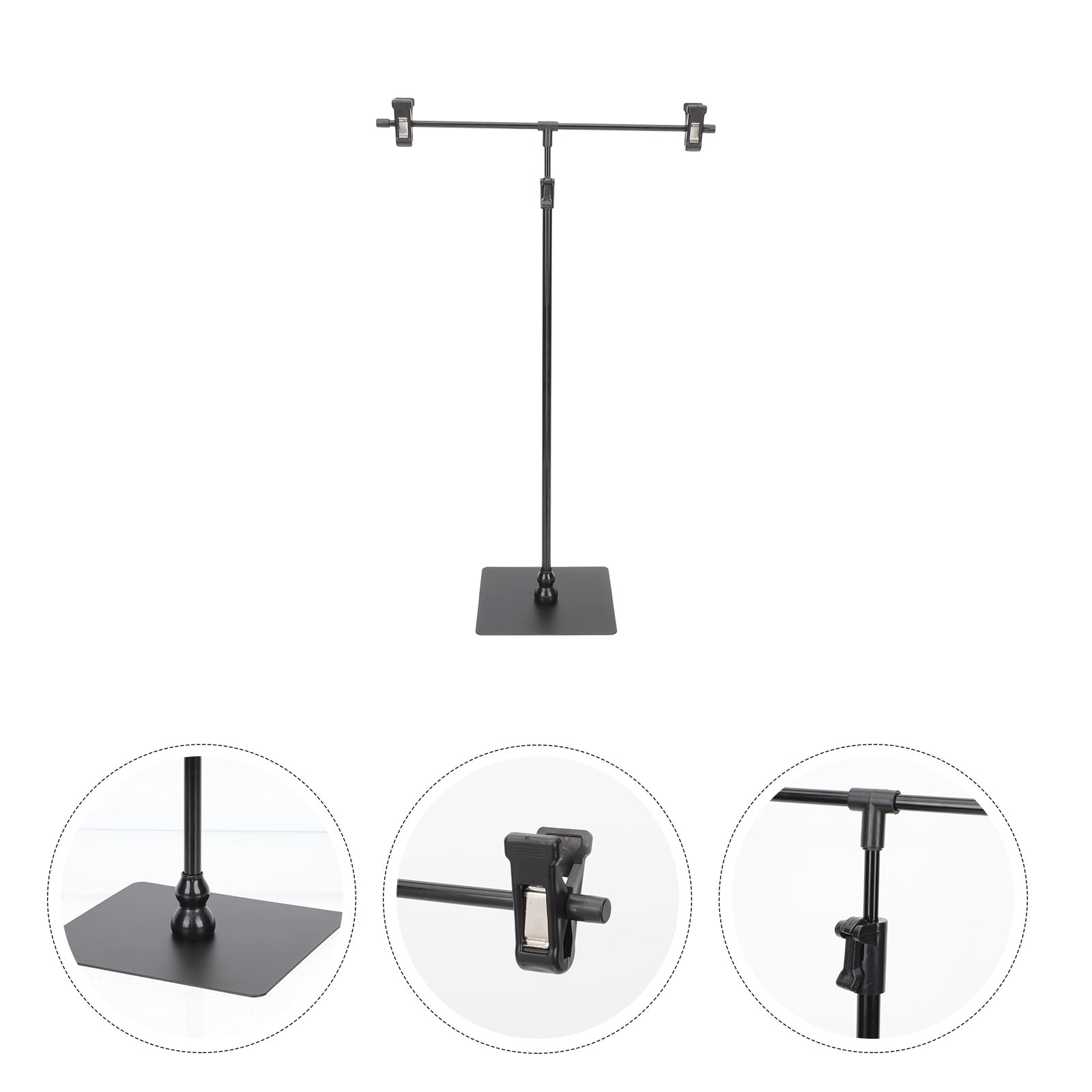 Multipurpose Poster Stand Advertising Display Stand T-shaped Clip Poster Showing Multipurpose Sign Holders