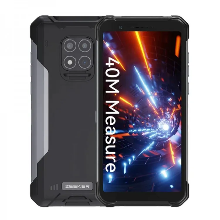 ZEEKER T10016MP Rugged Phone IP68 Waterproof NFC Smartphone 6.0" android 11 6GB+128GB 6000mAh laser ranging 4G Mobile phone