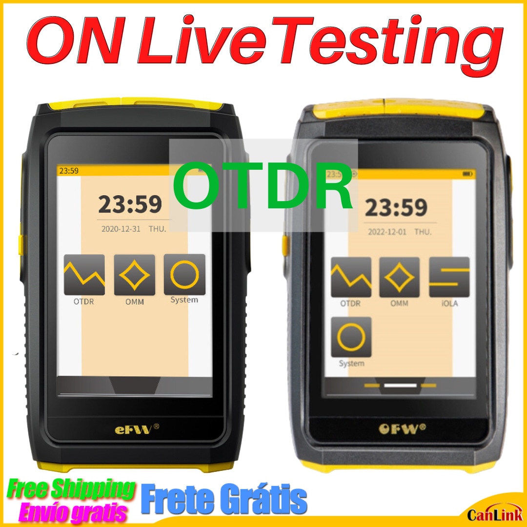 Multi-in-1 OTDR 1550nm 20dB 80km Fiber Tester Connector SC APC UPC Converter