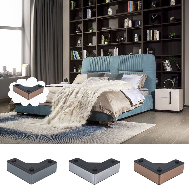 4PCS Furniture Sofa Legs,For Table TV Cabinet Bed Support Feet Plastic Furniture Accessories Adjustable Legs Height50mm/1.96inch