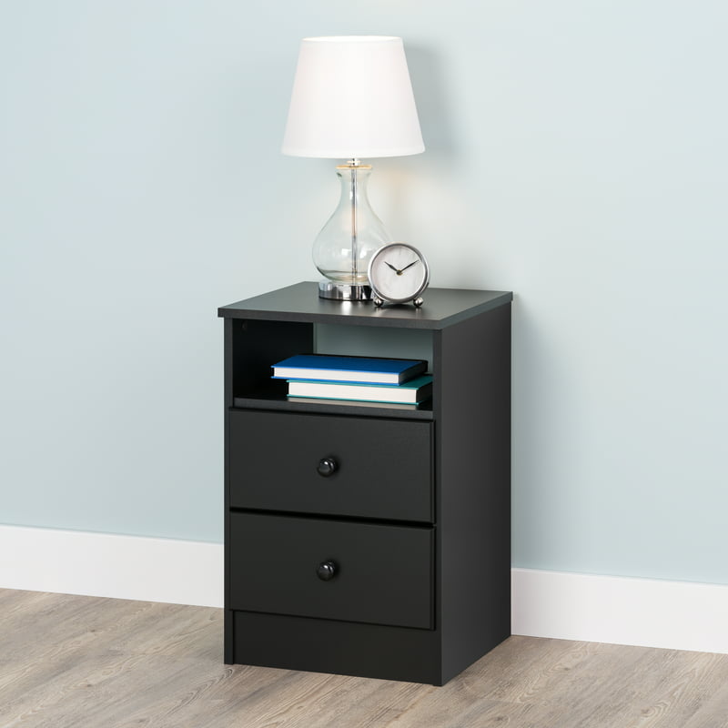 Nightstand, Deep Black Table top Small end table Mesas End table for bedroom Tea table Small coffee table Table top Tea table En