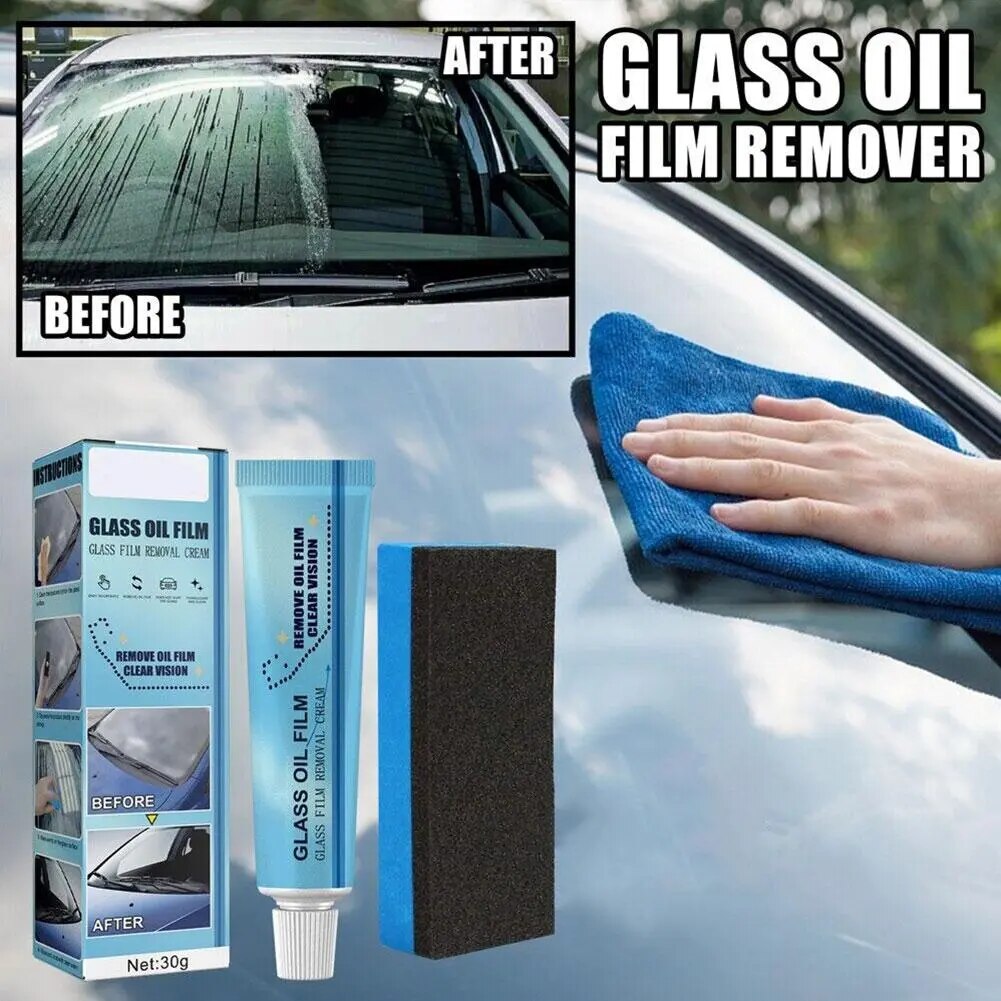 20ml Car Window Oil Film Cleaner Degreaser Bright And Tool Window Strong Cleaning Decontamination Nano Car Car Clean Protec J0G9