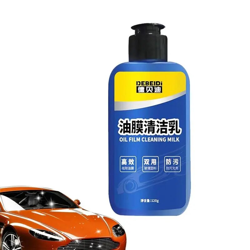 Glass Film Removal Cream Water Spot Cleaning Car Glass Cleaner 120g Car Window Cleaner Coatings For Glass Surfaces Bird
