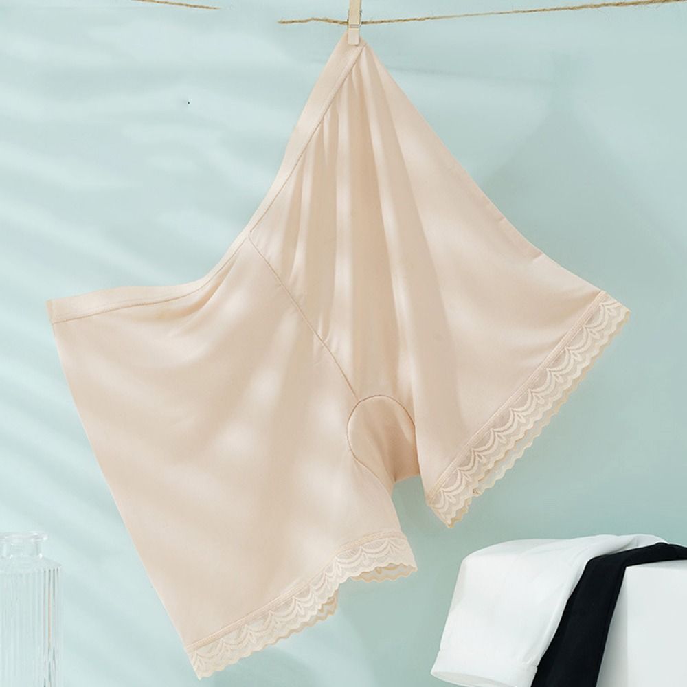 Waist Skirt For Women Cotton Crotch Lace Traceless For Girl Safety Short Pants Women Brief Boxer Shorts Female Pajamas
