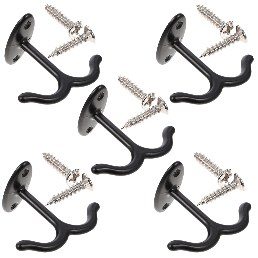 Closet Hooks Shelf Zinc Alloy Hats Hanging Wardrobe Ceiling Retro Clothes Mug Cabinet