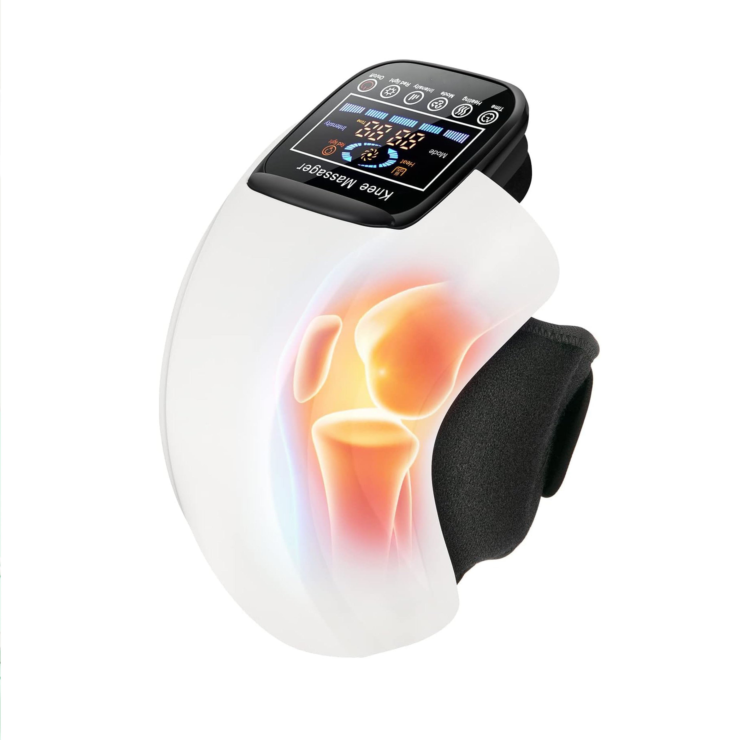 Wireless Electric Smart Compression Massage Therapy Knees Pain Relief Infrared Elbow Knee Massager Machine With Heat