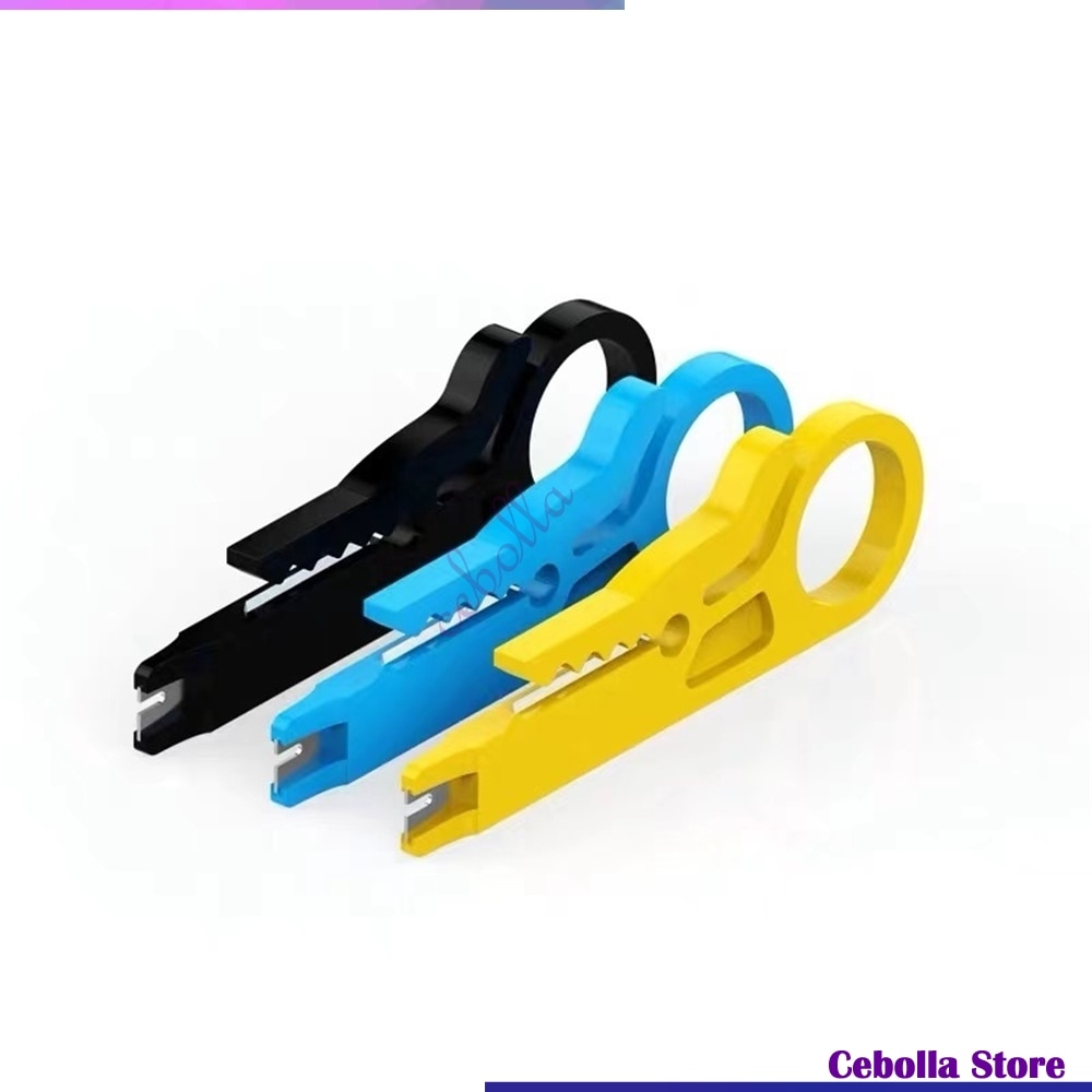 10PCS New Hand Tools Simple Playing Card Stripping Cable Stripper Novel Pliers 3 Color Special