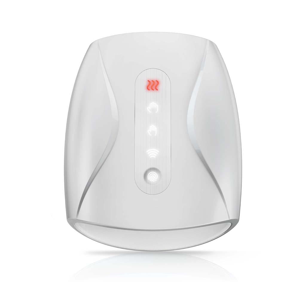 Small Design Air Wave Cordless Hand Massager with Heat for Hand Palm Finger Physiotherapy
