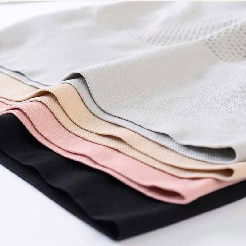 Women Body Shaping Underwear Briefs High Waist Honeycomb Safety Pants Seamless Tummy Control Panties drop shipping