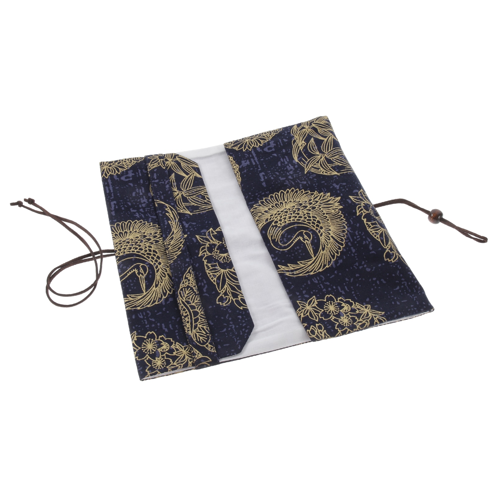Book Decors Hardcover Decorative Sleeve Ornamental Cloth Protector Chic Textbook Creative