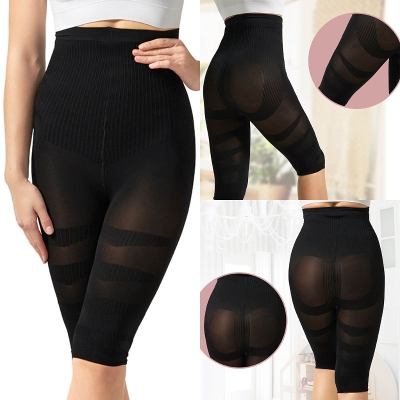 Women High Waist Body Shaper Shorts Slimming and Back Smoothing Shapewear Gift