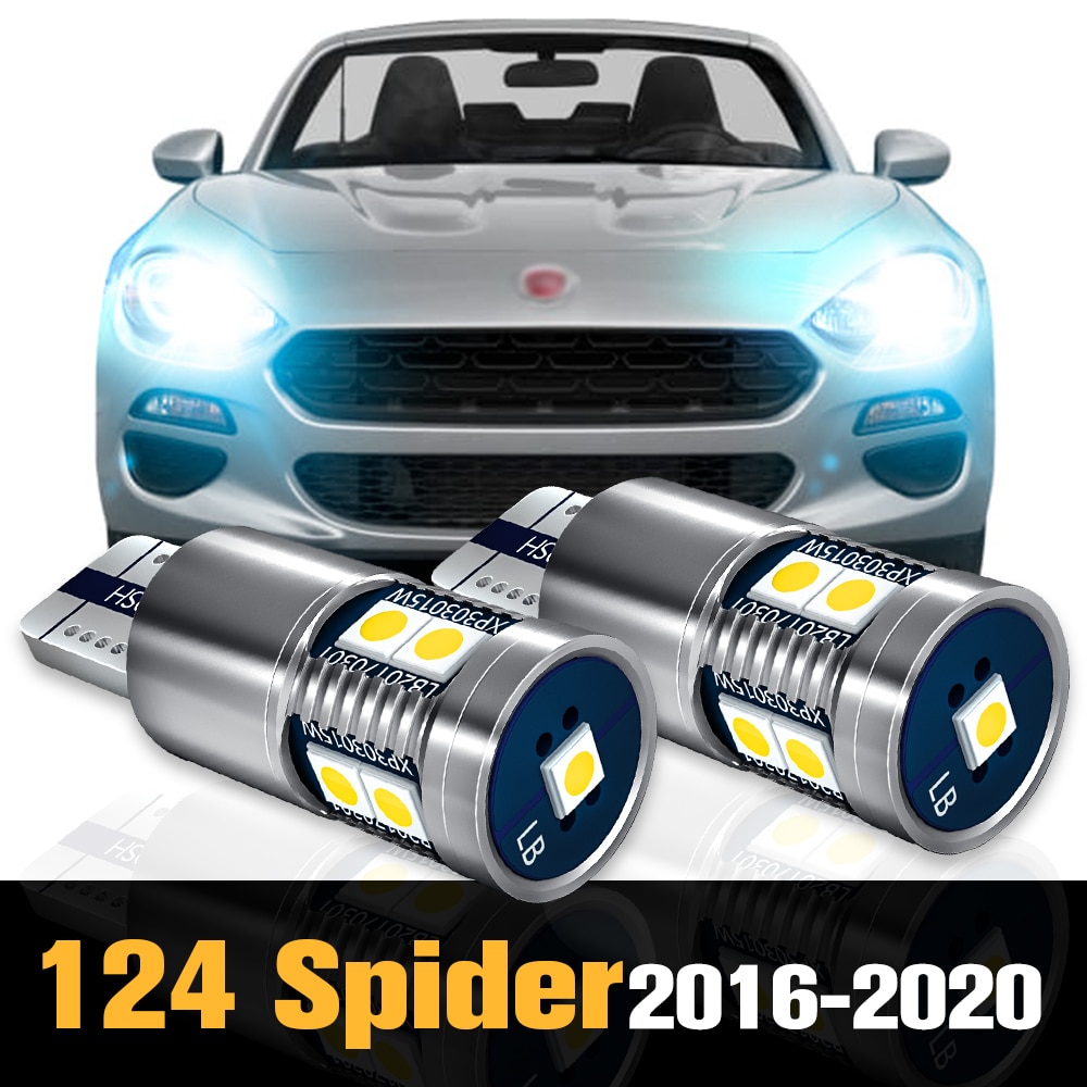 2pcs Canbus LED Clearance Light Parking Lamp Accessories For Fiat 124 Spider 2016 2017 2018 2019 2020
