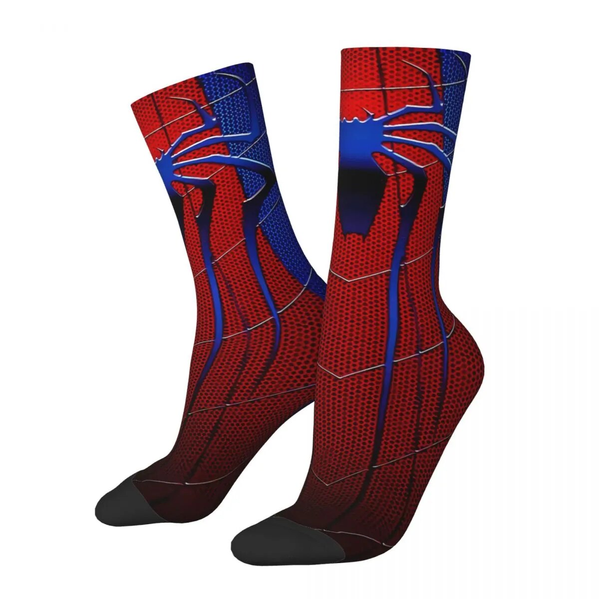 Spider Web Men Women Socks Cycling Novelty Spring Summer Autumn Winter Stockings Gift