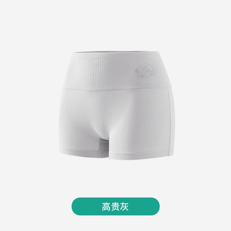 Flarixa 95% Cotton Panties High Waist Seamless Women Safety Shorts Boxer Under the Skirt Tummy Control Pants Shaper Underwear