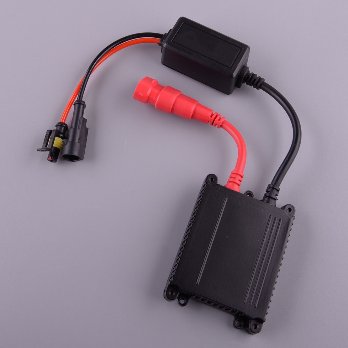 Car Ultra Slim Digital HID Xenon Ballast Conversion Kit Black DC 12V 55W Fit for Universal