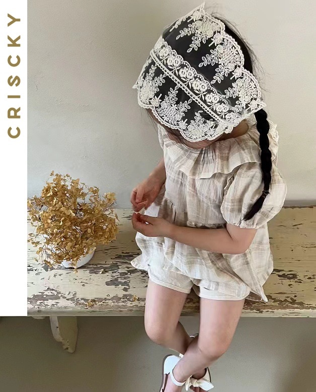 Korean Fashion Headbands 2023 Autumn Girls White Flower Hairbands Children Sweet Cute Hair Hoop Headbands Kids Hair Accessories