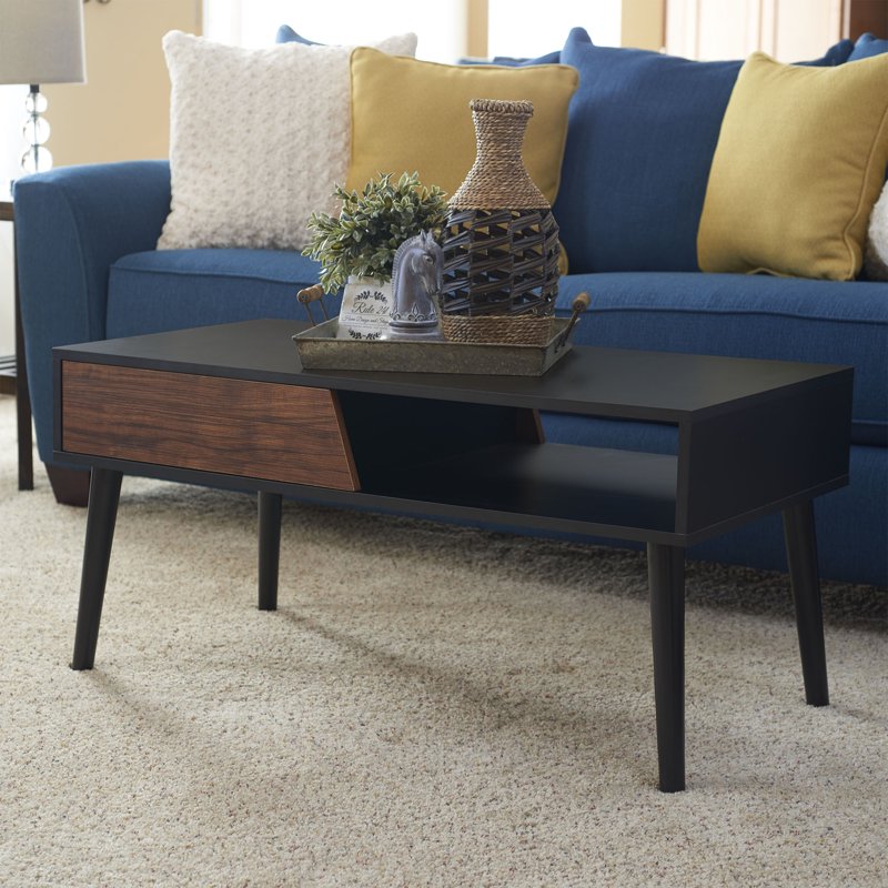 Coffee Table | Black , Hickory