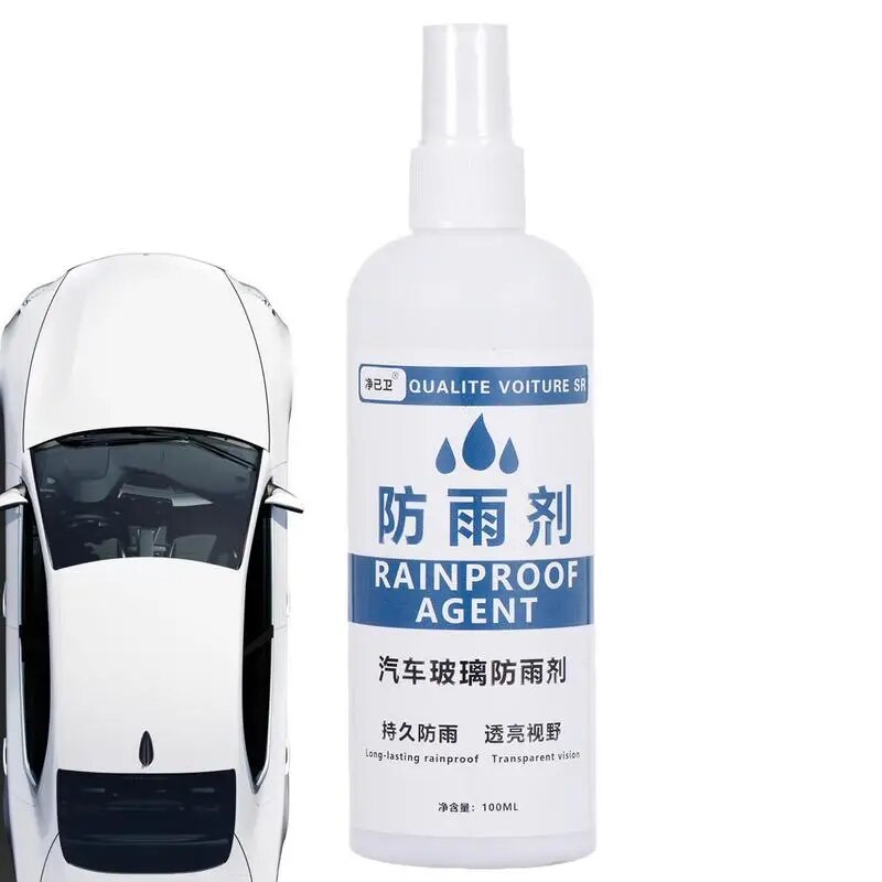 Car Glass Waterproof Coating Agent Anti Fog Agent For Car Glasses To Improve Driving Visibility 100ml Rainproof Anti Fog Spray