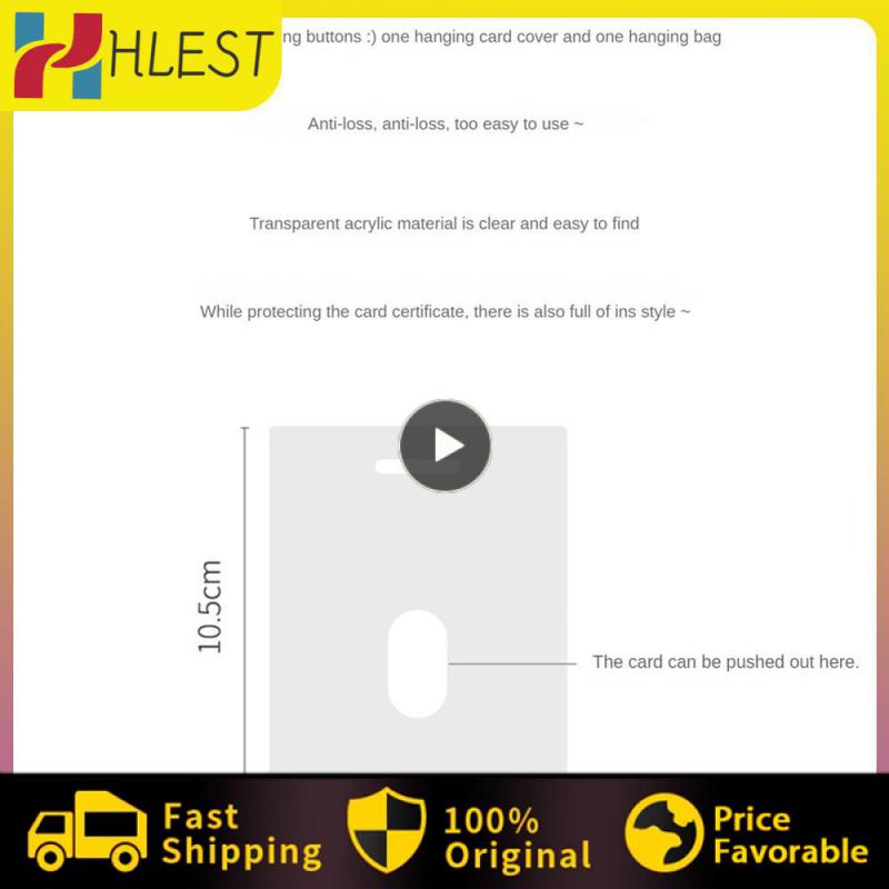 Creative Trend Key Beautiful Protective Case Simple Fashion Multiple Slots Household 6.5 * 10.5cm Meal Card Not Easy To Wear