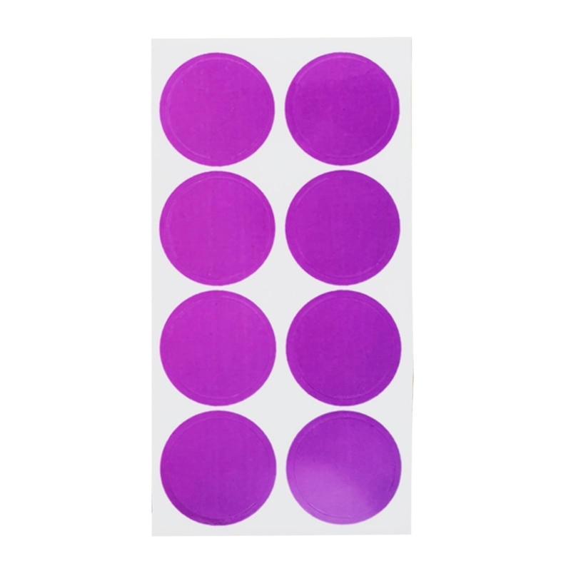 8pcs Per Sheet UV Sensitive Stickers Sunburns Alert Patches Color Change Sunscreen Reminder Stickers for Outdoor Drop shipping