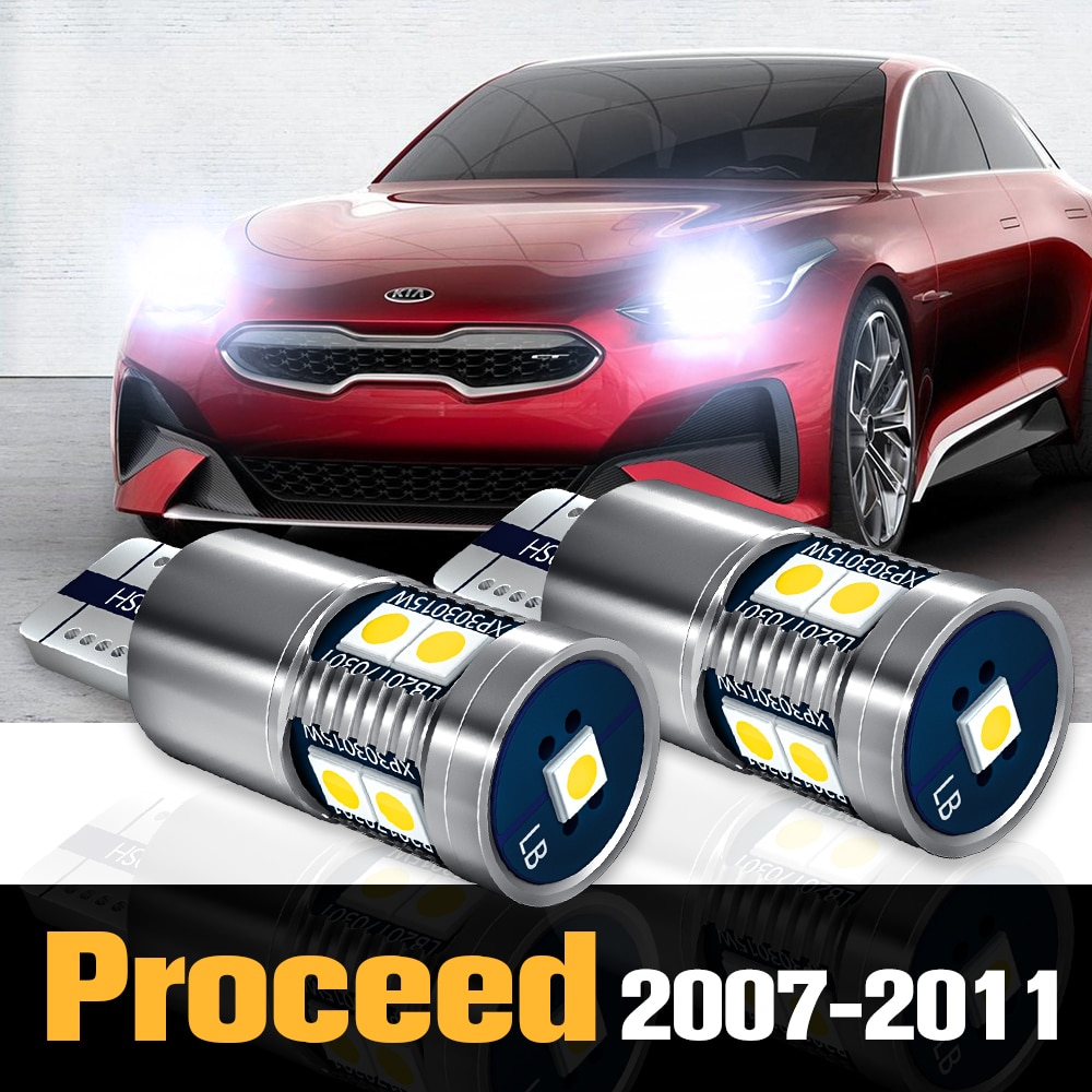 2pcs Canbus LED Clearance Light Parking Lamp Accessories For Kia Proceed 2007 2008 2009 2010 2011