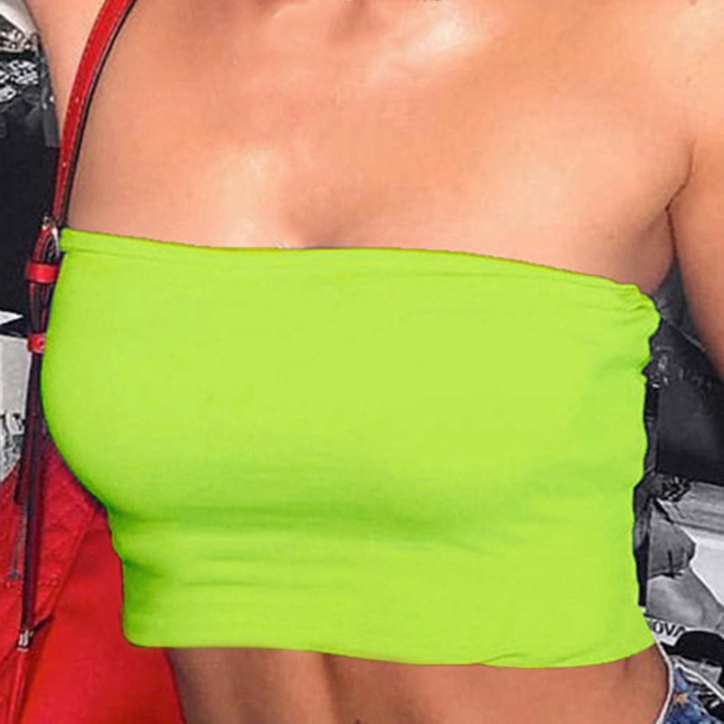 Intimates Tube Tops Women's Strapless Elastic Band Lingerie Without Sling Wrapped Chest Lady Fashion Sexy Mature For Female