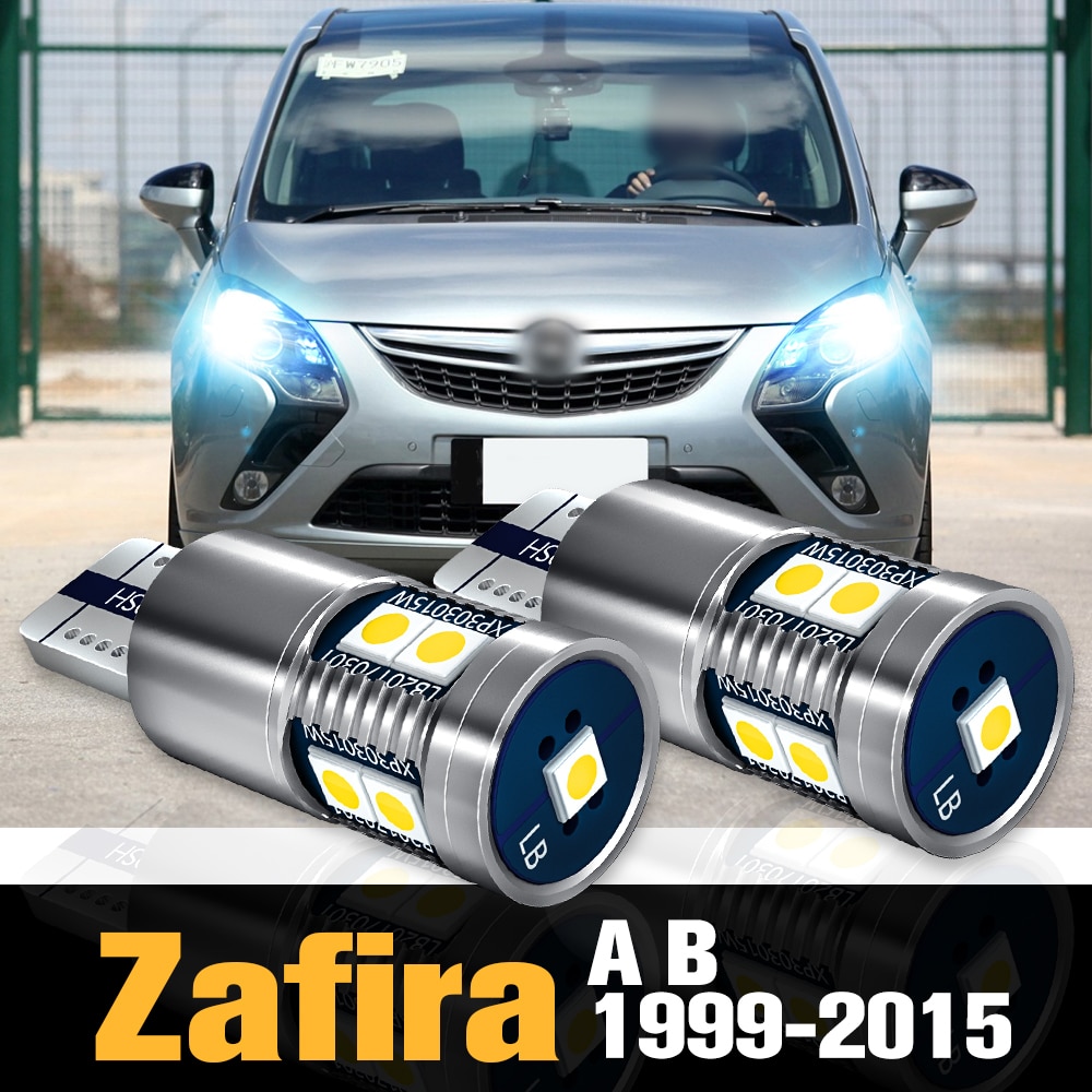 2pcs Canbus LED Clearance Light Parking Lamp Accessories For Opel Zafira A B 1999-2015 2007 2008 2009 2010 2011 2012 2013 2014