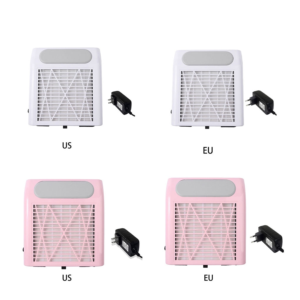 Dust Collector Nails Filter Manicure Tool Plastics Rustproof Powerful Large Power Stable Performance Long-lasting Multipurpose