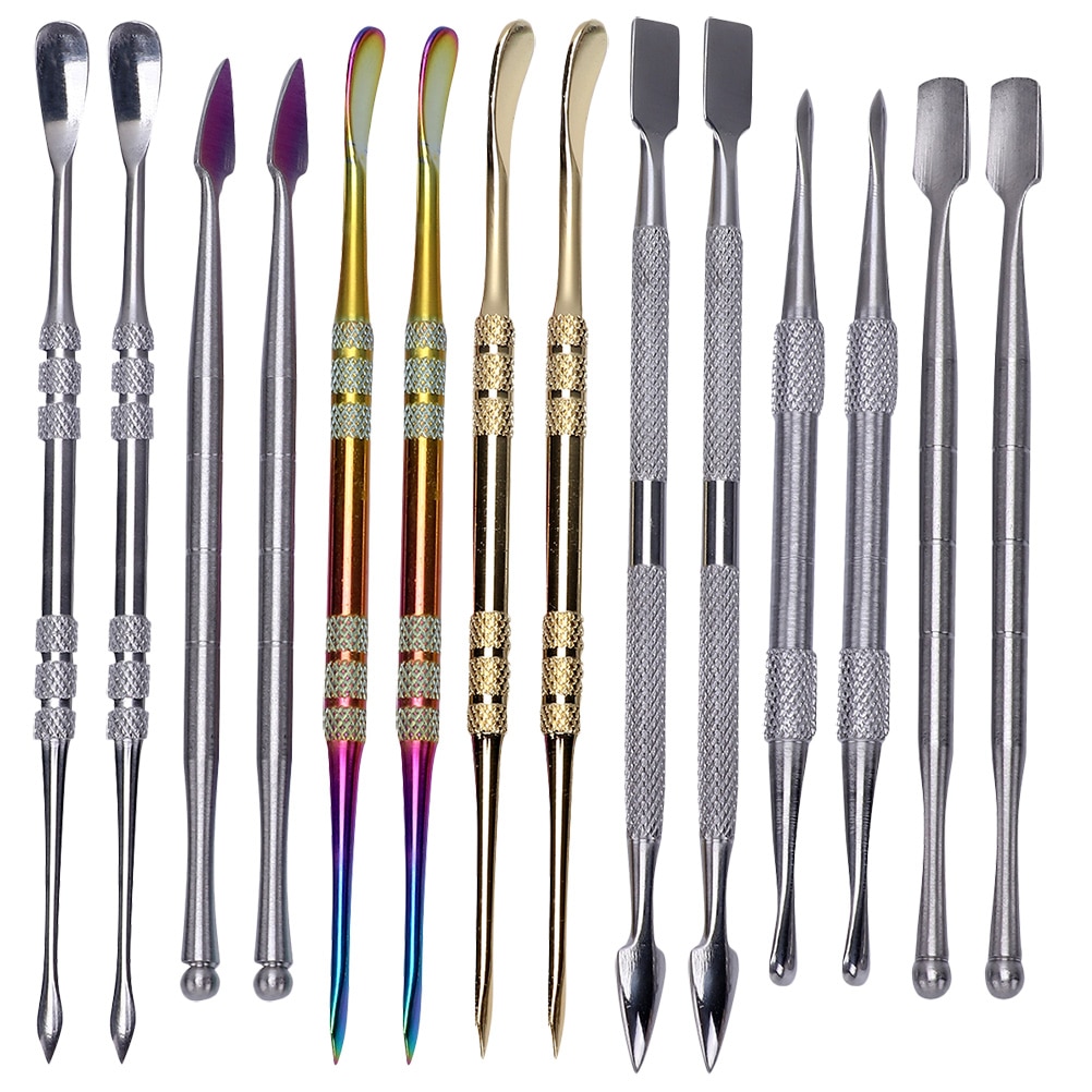 14pcs Fingernail Dead Skin Remove Tool Nail Cuticles Push Tool Nail Tools