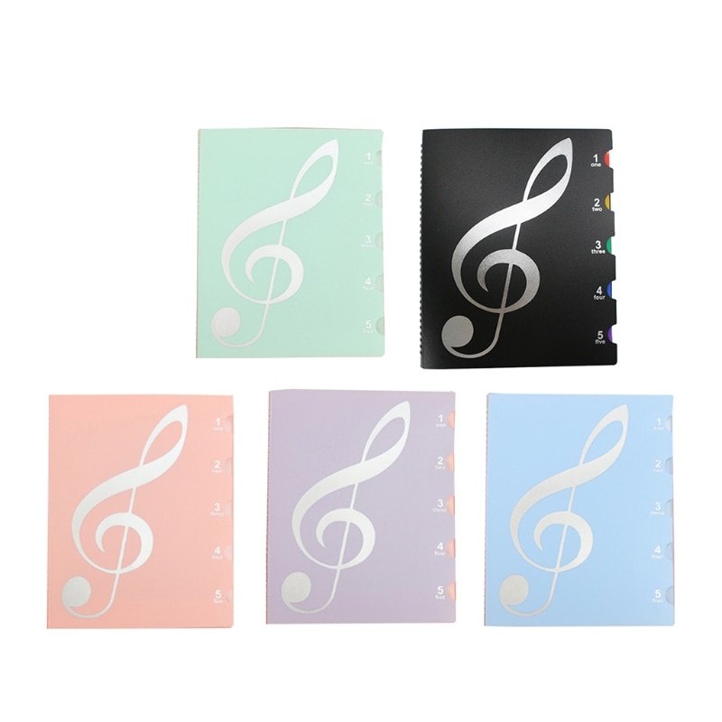 Music Folder Office Writing and Teacher & Student Modification Folders Size