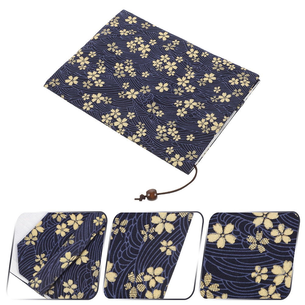 Flower Embellishments Book Stylish Decor Cloth Protector Ornamental Sleeve Delicate School Hand-made Creative