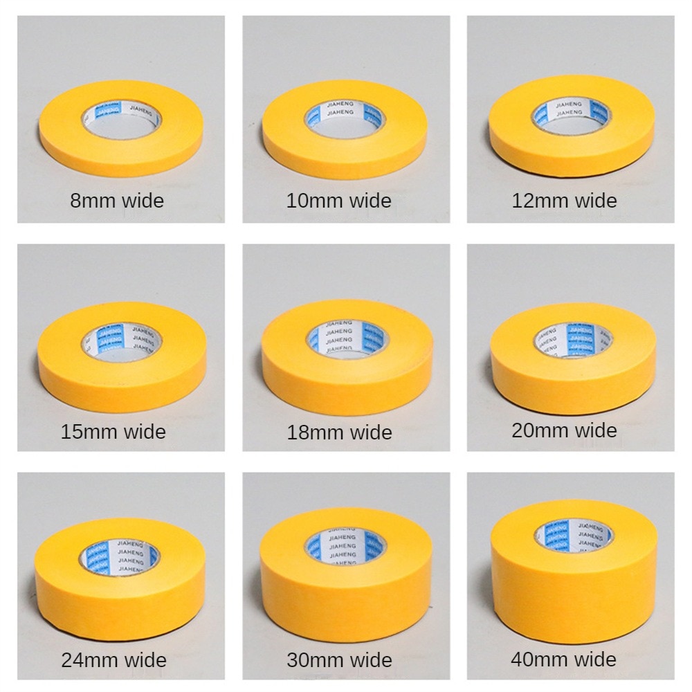 Color Separation Masking Tape Masking Paper No Trace Clear Sticker High Viscosity Spray Paint Masking Protection Washi Tape