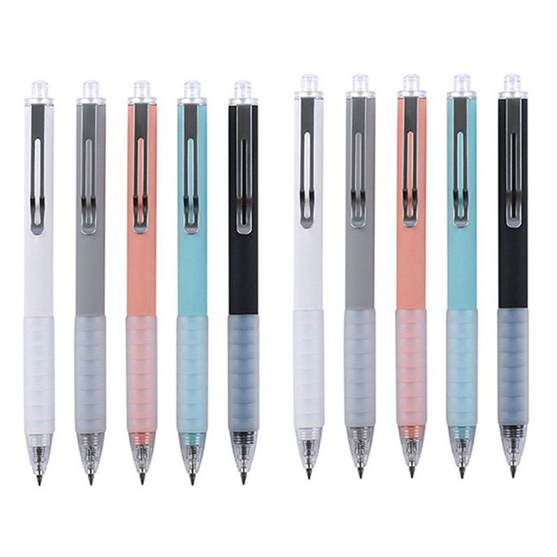 10Pcs Ballpoint Pen Medium Work Pen Retractable Office Pen With Super Soft Grip Ball Pen For Men Women